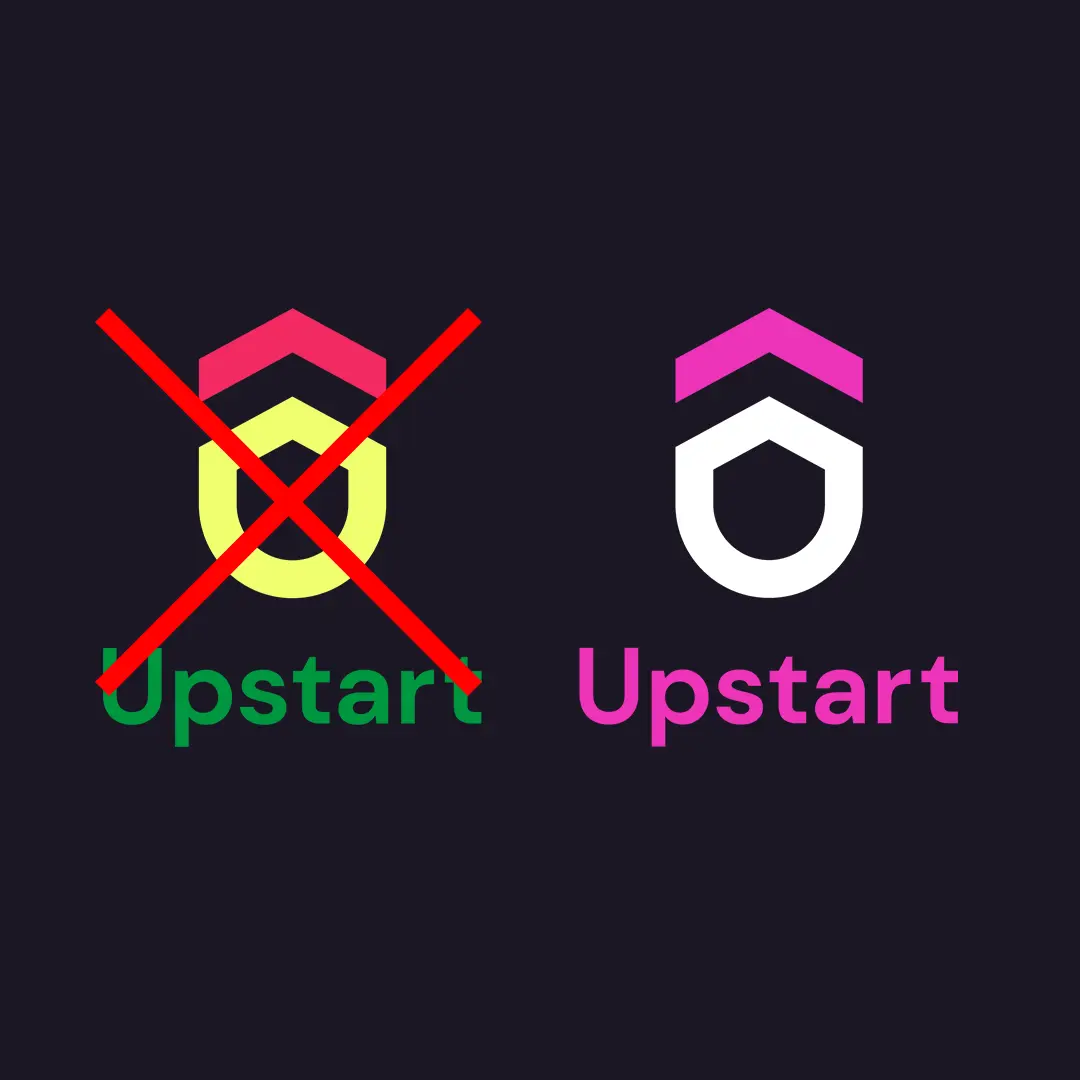 skillnad på logotyp vad man får göra och inte göra